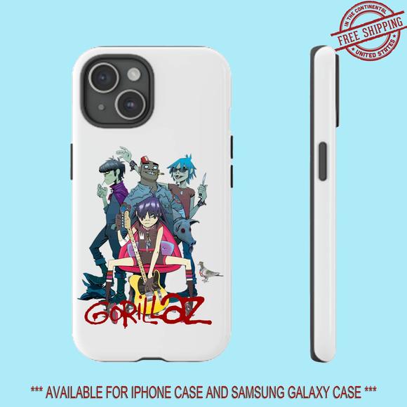 Gorillaz Iphone Case And Samsung Galaxy Case - Picture 1 of 4